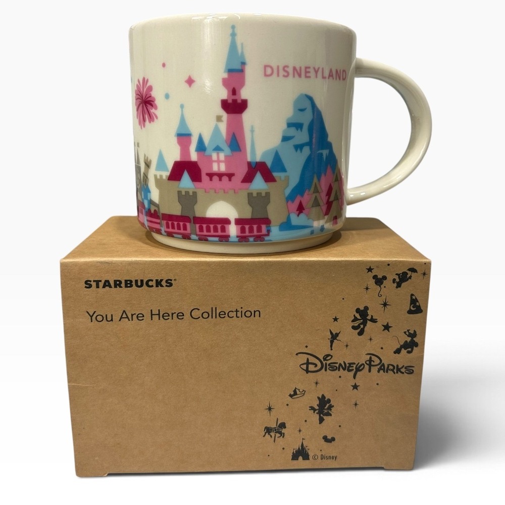 Starbucks You Are Here Disneyland Mug 14oz Disney Parks Collection New in Box